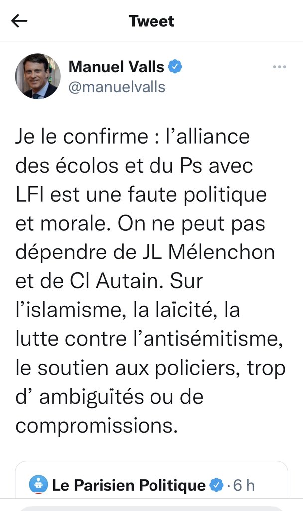 Je voterai POUR Ch. #Morancais et CONTRE M. Orphelin.

#Mélenchon et les écologauchistes

anti #arbresdeNoël 
anti #TourDeFrance
anti #défilédu14 juillet
anti #PatrouilledeFrance
anti rêves d’avions,

n’ont rien à faire à la tête des Pays de la Loire !

#écolofolie #extremegauche