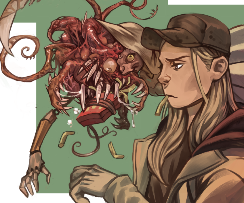 JVargas013's tweet image. Rose takes Angie to her first fast-food!
#ResidentEvilVillage #REVillage #ResidentEvil #RE #rosewinters #angieBeneviento #horror #monster