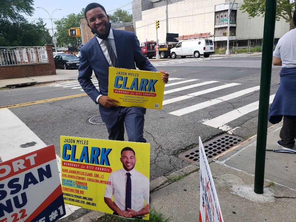 jasonmylesclark's tweet photo. It’s Primary Day—make sure you get out to vote and rank me #1 on your ballot! Polls close at 9:00 tonight! #FightingForUs #SEQ https://t.co/vq3PhtoYrn