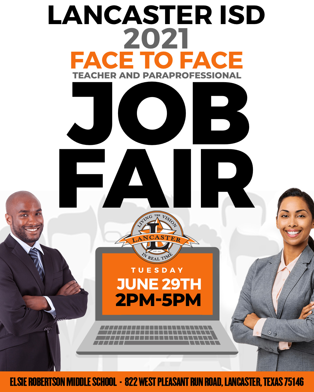 Lancaster I.S.D. on Twitter "Mark your calendars for the face to face