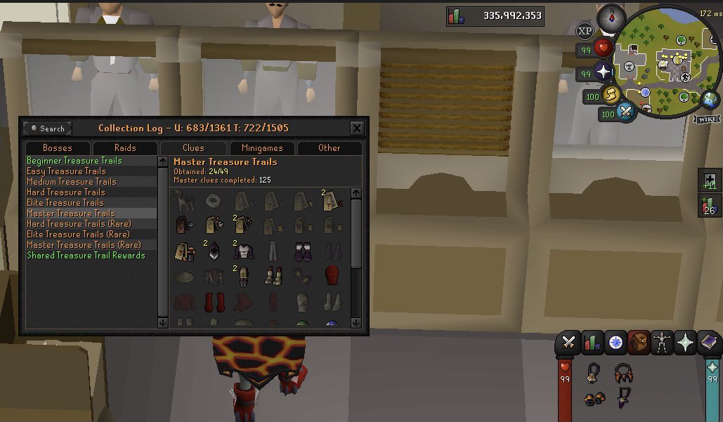 BigBadBarno's tweet photo. Playing less and less and with a new job starting next month that’s only going to continue. However have completed all jewellery master kits and at 400 tob kc! https://t.co/vOnZZyCs7y