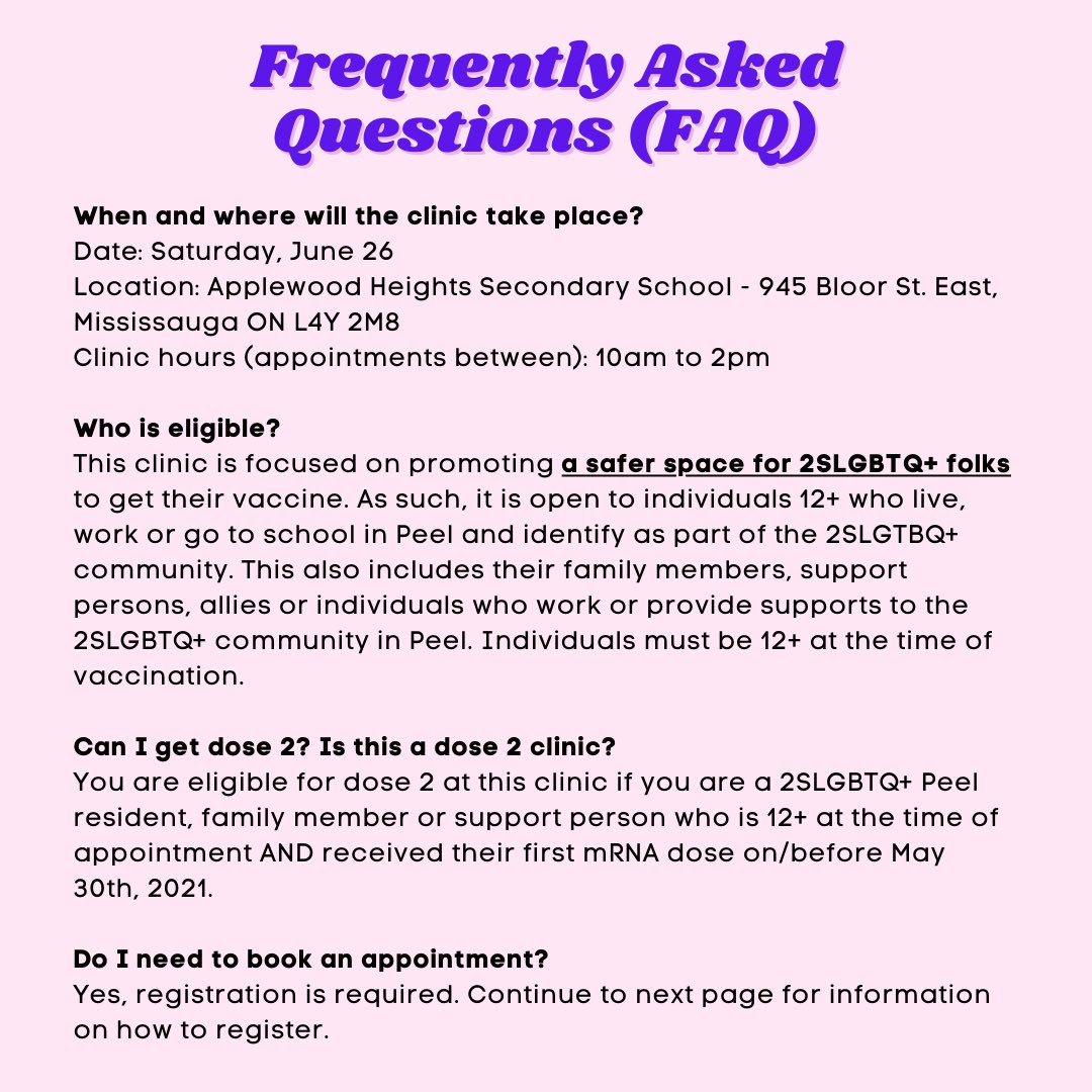EastMissCHC's tweet photo. 🏳️‍⚧️ ATTENTION! THIS IS NOT A DRILL! UPCOMING POP-UP CLINIC FOR 2SLGBTQ+ COMMUNITIES! 🏳️‍🌈

In partnership with @regionofpeel we will be hosting a #PeelPride Pop-up Clinic this Saturday, June 24th from 10am-2pm. https://t.co/8SP4mpcflr