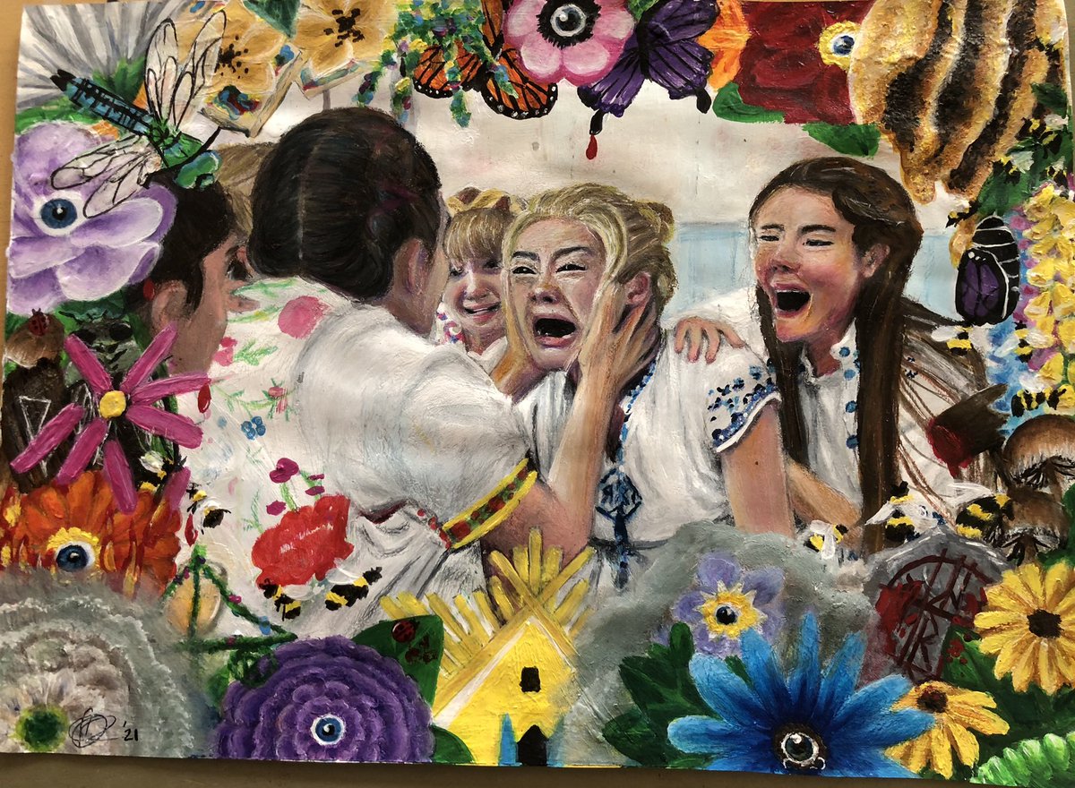 ReThePixie's tweet image. It took me a year and some change to finish… but they’re finally complete 💐