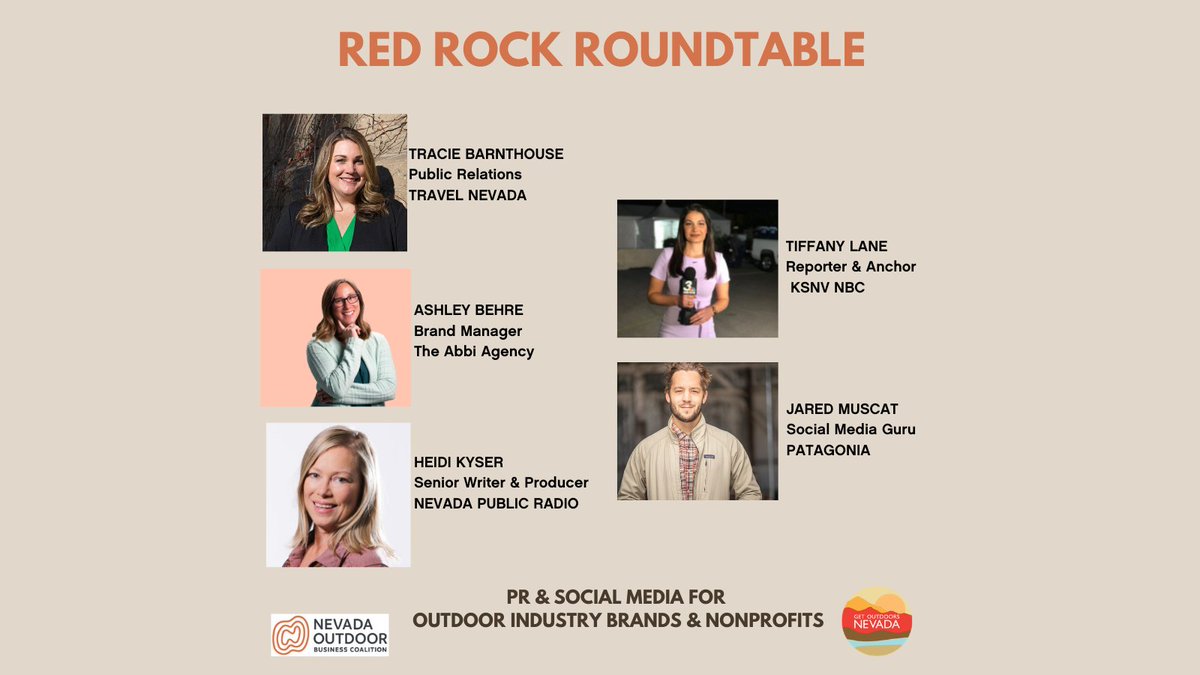 FortePR_LV's tweet photo. The chance to learn from some of the best in the biz! Don't miss tomorrow's panel on PR &amp; social media hosted by @NVOBC1 in partnership with @getoutdoorsnv. 

Open to non-NVOBC members and it's FREE. Register: https://t.co/oac8gWHtww https://t.co/2wLgbapcYF