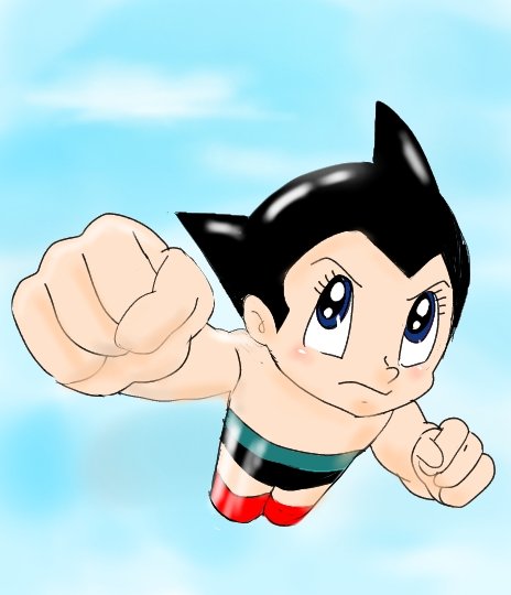 Akemi 鉄腕アトム おはようございます アトムのつもりで描いてみました 今日の大阪は曇りです 気をつけてお出かけください アトムパンチ T Co Y7p7aj2j9z Twitter