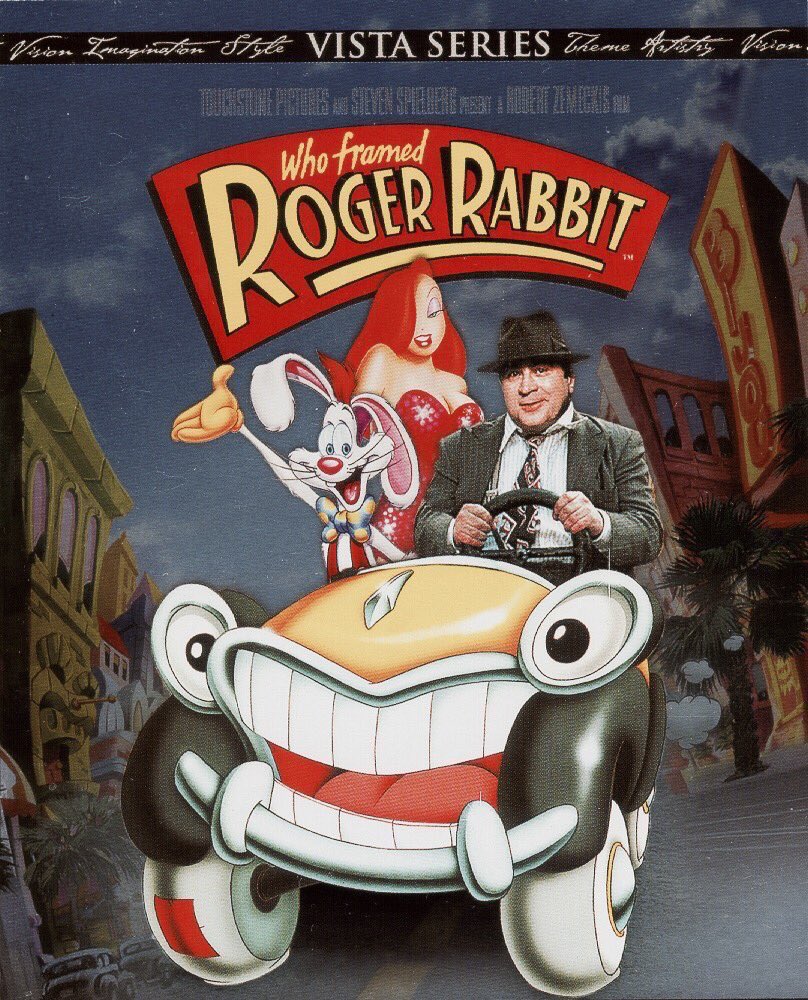 retrochenta's tweet image. Hoy hace 33 años que se estrenó en EEUU "¿Quién engañó a Roger Rabbit?", aquel maravilloso homenaje de Robert Zemeckis al cine negro americano.