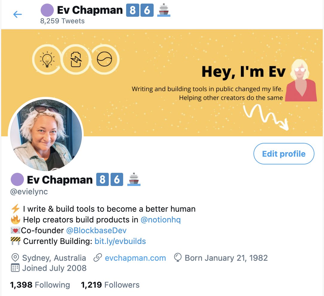 evielync's tweet image. New profile, who dis? 👀 Write, creator &amp;amp; now... co-founder

I&apos;ve been working on something over the past few weeks with @nedmcclain. Say hello to @BlockbaseDev 

Send your email directly into @NotionHQ 

Love for you to check it out, follow, &amp;amp; claim your free email