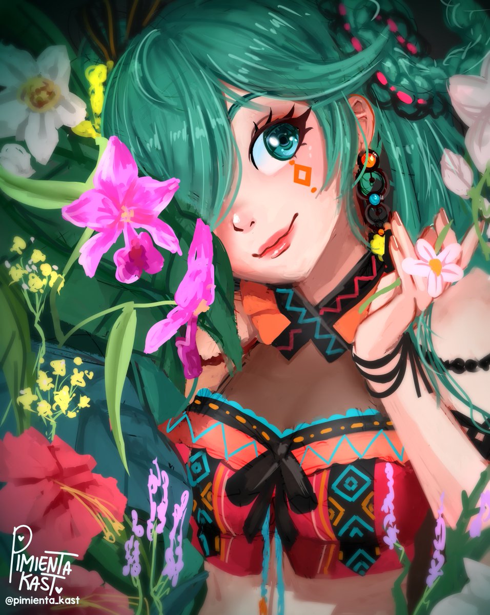 pimichi_illust's tweet photo. Stream Caribe diva😳🌺
#digitalart  #初音ミク https://t.co/7UV4RUNRJv