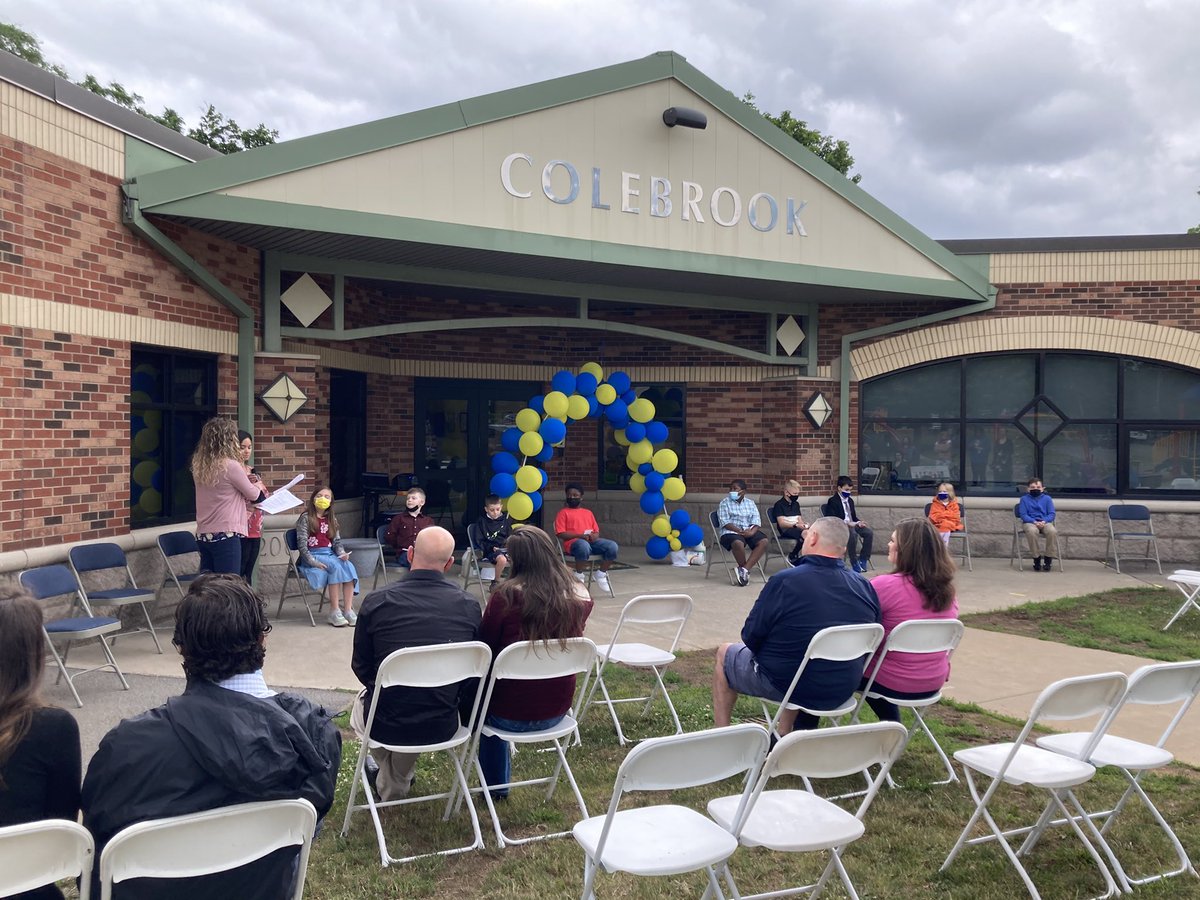 Kindergarten and 3rd grade students at Colebrook School beamed with pride today during graduation ceremonies...they are ready for the next step! <a href="/WestIrondequoit/">West Irondequoit CSD</a>