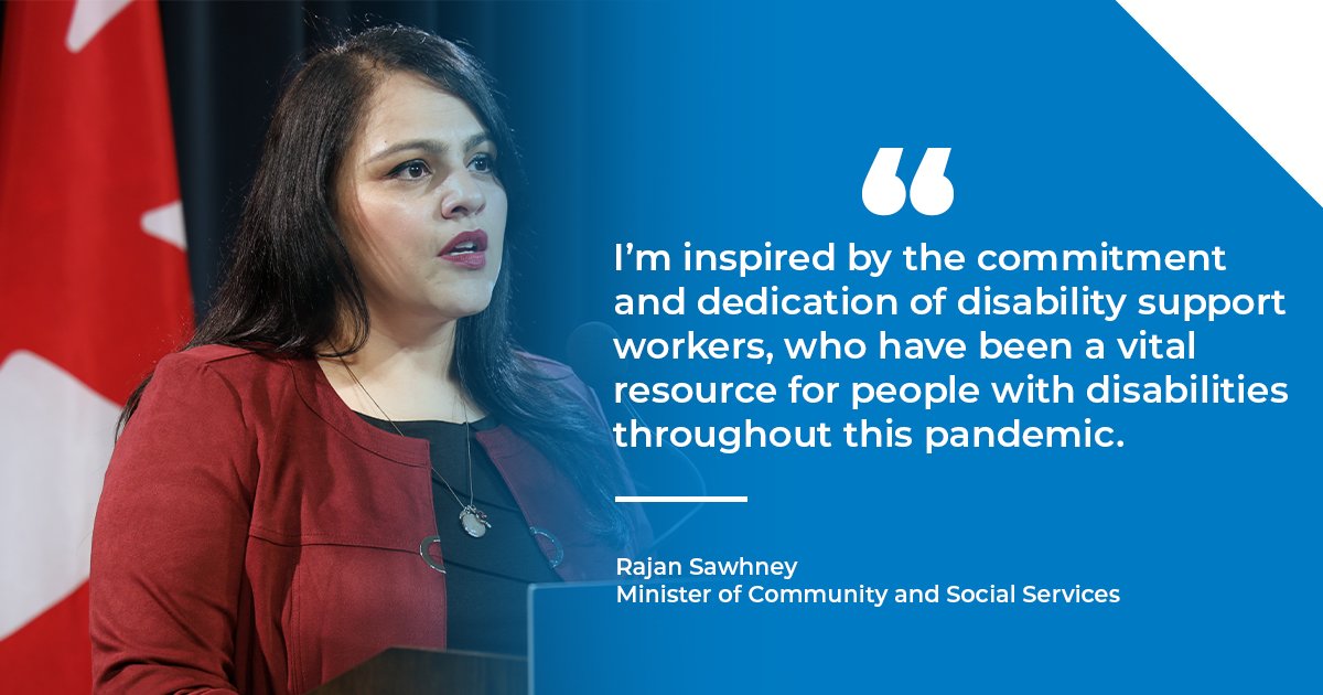 RajanJSaw's tweet photo. Thousands of additional disability support workers are now eligible for the Critical Worker Benefit. These essential workers provide extraordinary care to vulnerable Albertans. Thank you. https://t.co/dg00dh2Iq1 https://t.co/bohaFFtDjX
