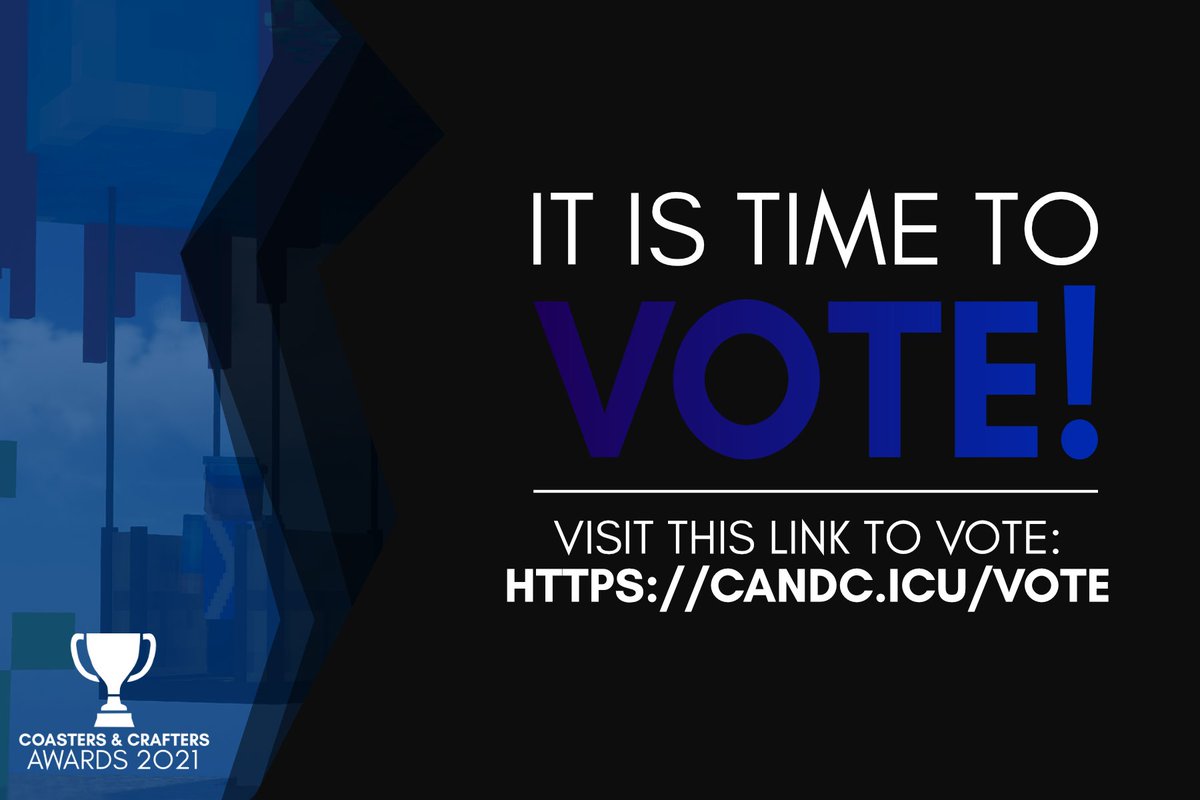Coasters_Craft's tweet image. The vote is on!

The Coasters &amp;amp; Crafters Awards 2021 votes have now opened, you can vote for your favourite servers as we count down the days until Coaster Con 2021!

candc.icu/vote