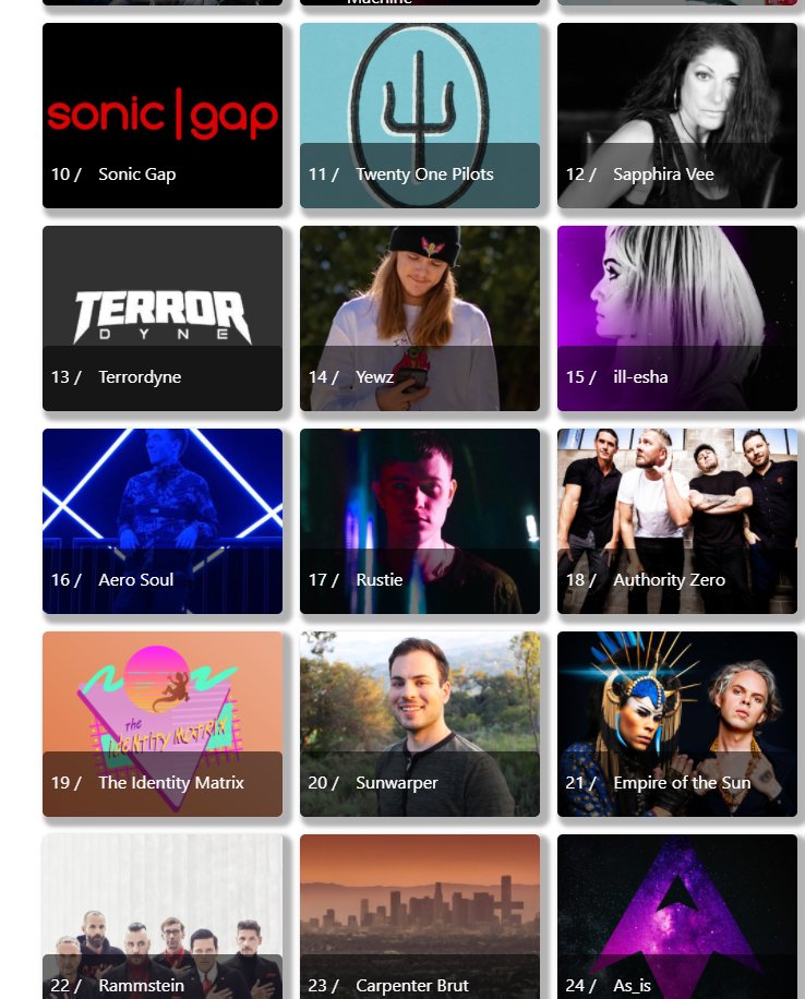 artist appreciation thread I guess :P
Thank you <a href="/sonicgap/">Sonic Gap</a> <a href="/Sapphira_Music/">Sapphira Vee 💎Fortune💎</a> @Terrordyne <a href="/yewzofficial/">Yewz 🇵🇸</a> <a href="/ill_esha/">ill-esha</a> <a href="/AeroSoul6/">Aero Soul</a> <a href="/_IdentityMatrix/">The Identity Matrix</a> <a href="/sunwarper/">Sunwarper</a> and <a href="/as_is_music/">As_Is</a> for creating wonderful content, you're all sitting in my top 25 artists of all time on spotify :)