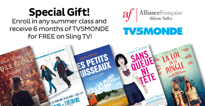 Learn French while enjoying the sun
Summer Enrollment is open. Take fun and interactive French classes for all levels from highly qualified instructors. The AFSCV lessons are carefully designed to help you achieve your French language goals. Early bird $20 off and Special Gift!