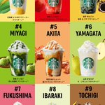 スターバックスから都道府県ごとのフラペチーノが登場!全国の味まとめがこちら!