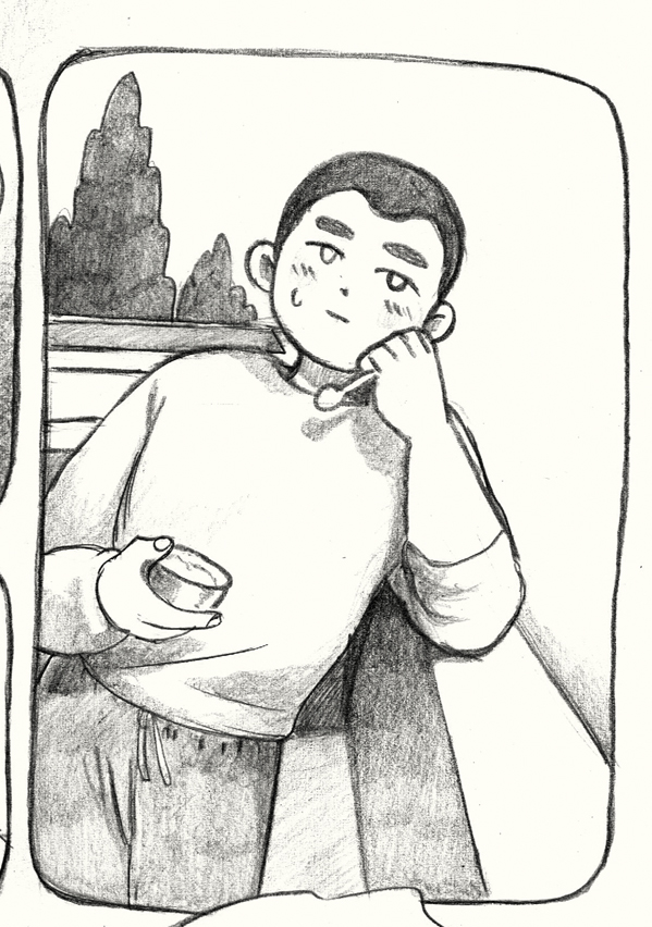 It's never mentioned because it's irrelevant to the story, but Masaaki is ace ♠️ 