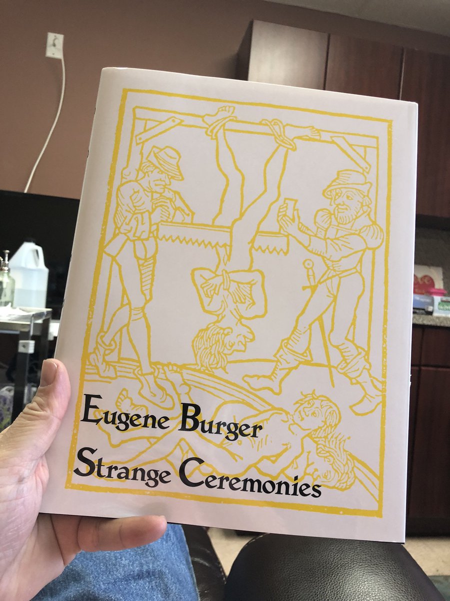 rayedenmagic's tweet image. Passing the time while the IV Cocktail drips with #EugeneBurger’s Strange Ceremonies. What is your favorite tome authored by The Sage?

#magiclife #magiclibrary #bizarremagic #rayedenmagician #rayedenmagic #rayeden