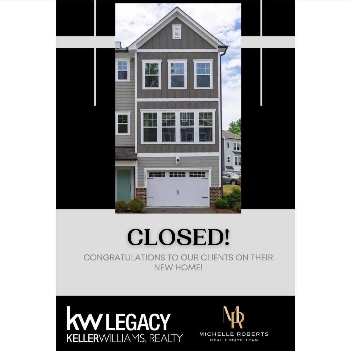 MichellesTeam's tweet photo. Tuesday Tidbits: Congratulations to our clients on their new home! 🏡 Buying a home in the triangle right now can be a bit tricky. Which is exactly why you need a realtor with experience and connections. A realtor with experience will make sure that your offer stands! https://t.co/6QsJoaEA3x