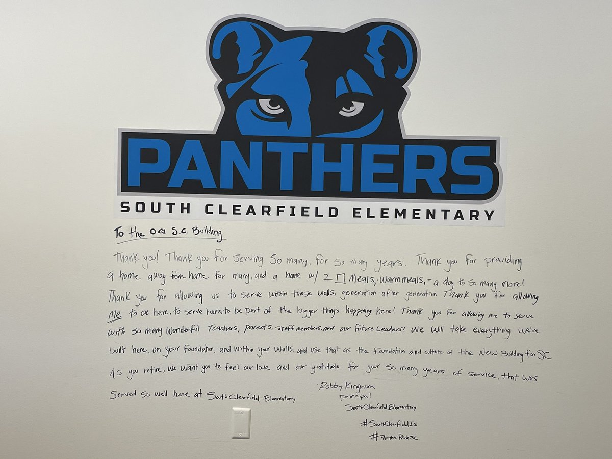Robert W. Kinghorn (@rwkinghorn) on Twitter photo With ❤️ for SC, & emotions sadness & excitement, we welcome the new building for SC while thanking our previous building for so many years of students well served! 🤟
facebook.com/84497521747/vi…
<a href="/DavisSchools/">DavisSchools</a> <a href="/teachindavis/">Teaching in Davis</a> <a href="/UnitedWay/">United Way</a> <a href="/uwsl/">United Way of Salt Lake</a> <a href="/ClearfieldCity/">Clearfield City</a> #SouthCleaefieldIs With ❤️ for SC, & emotions sadness & excitement, we welcome the new building for SC while thanking our previous building for so many years of students well served! 🤟
facebook.com/84497521747/vi…
<a href="/DavisSchools/">DavisSchools</a> <a href="/teachindavis/">Teaching in Davis</a> <a href="/UnitedWay/">United Way</a> <a href="/uwsl/">United Way of Salt Lake</a> <a href="/ClearfieldCity/">Clearfield City</a> #SouthCleaefieldIs