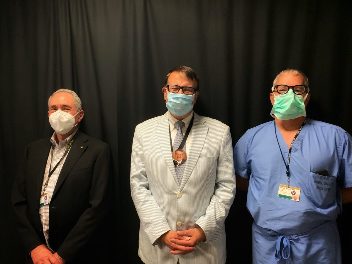 VUMC Otolaryngology–Head and Neck Surgery (@vanderbiltent) on Twitter photo Former Chair Bob Ossoff, outgoing Chair Ron Eavey, and incoming Acting Chair David Haynes: Former Chair Bob Ossoff, outgoing Chair Ron Eavey, and incoming Acting Chair David Haynes: