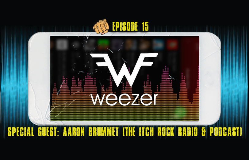 PlaylistWars's tweet photo. Our latest ep. features Aaron from the @itchrocks, as we battle over who created the best @Weezer playlist!
Also, @briancolburn joins The Itch to talk #OKHuman & #VanWeezer!
⠀
Listen to BOTH shows, vote & RT via: https://t.co/rkDuAg7ctj 👊🏼
#Weezer #Podnation #PodernFamily https://t.co/qBmpSd4Mhp