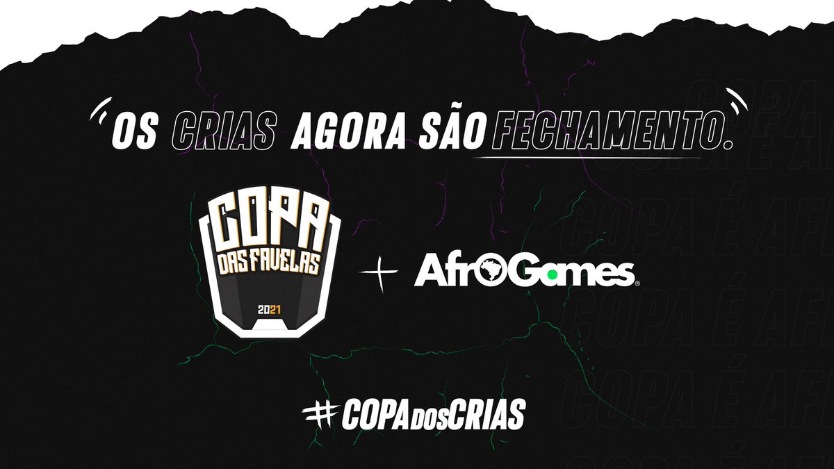 Já faz aquela call na squad e se prepara que vem aí a CopaFavelas e @afrogamesbr em Vigário Geral!👾🎮

Com muita felicidade, anunciamos que em Dezembro/2021 a Copa das Favelas acontece em Vigário Geral, na sede do AfroGames e  dessa vez o final do campeonato será presencial.
