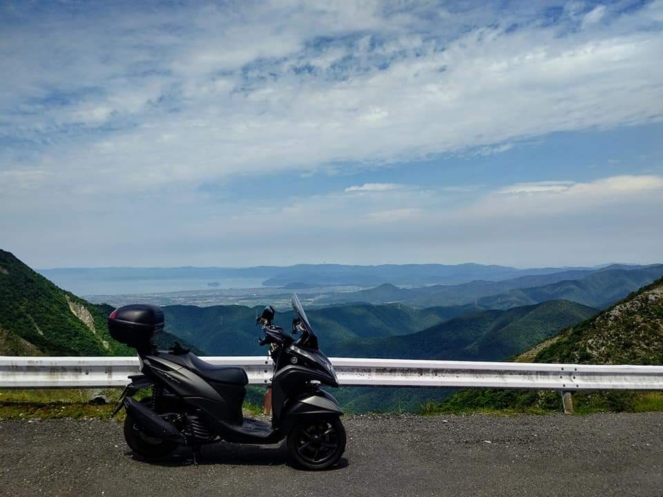 Ino Kenji また行こうっと バイク トリシティ トリシティ155 ヤマハ 伊吹山 伊吹山ドライブウェイ キャンプ 米原市 グリーンパーク山東 ソロキャンプ バイクツーリング キャンプツーリング キャンプ好きと繋がりたい バイク好きな人