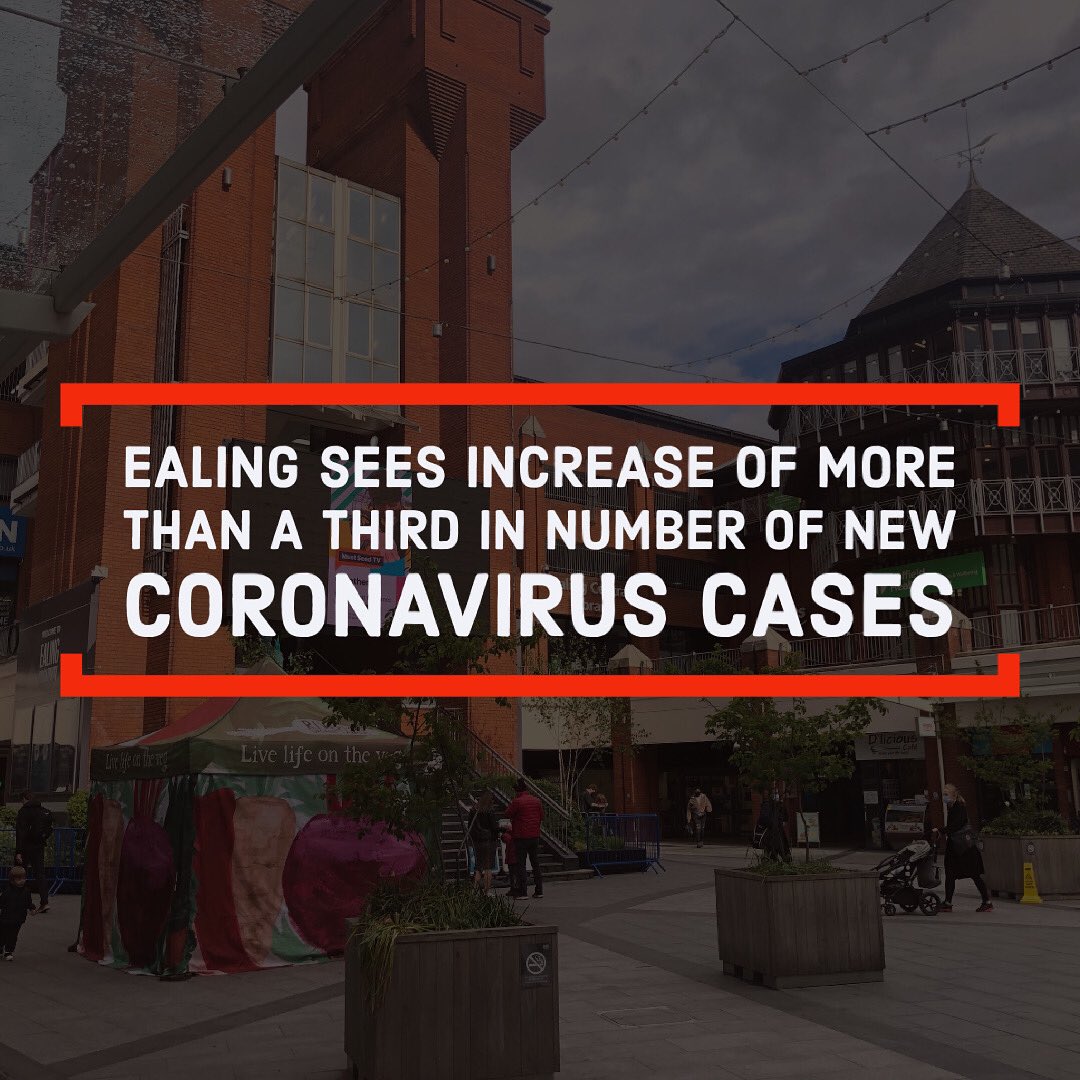 EalingOnline's tweet photo. 👀🦠

@RupaHuq #Ealing #Coronavirus #London #ThirdWave #EalingBroadway https://t.co/PsuS4Es9r4