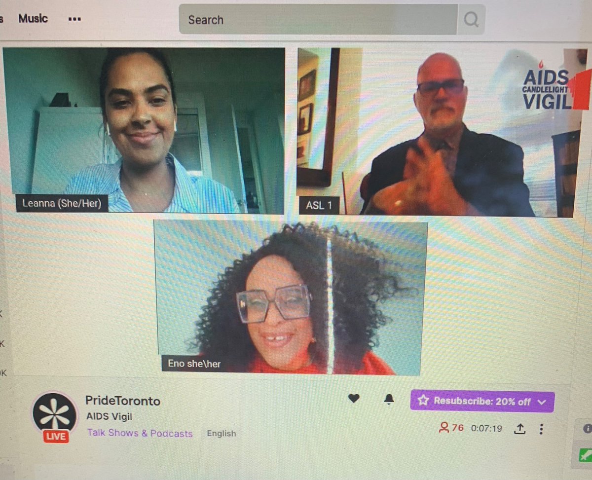 AIDSVigilTor's tweet photo. We are live now https://t.co/gLsd98wTqp