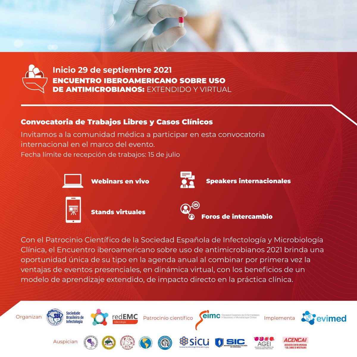 Encuentro iberoamericano sobre uso de antimicrobianos.