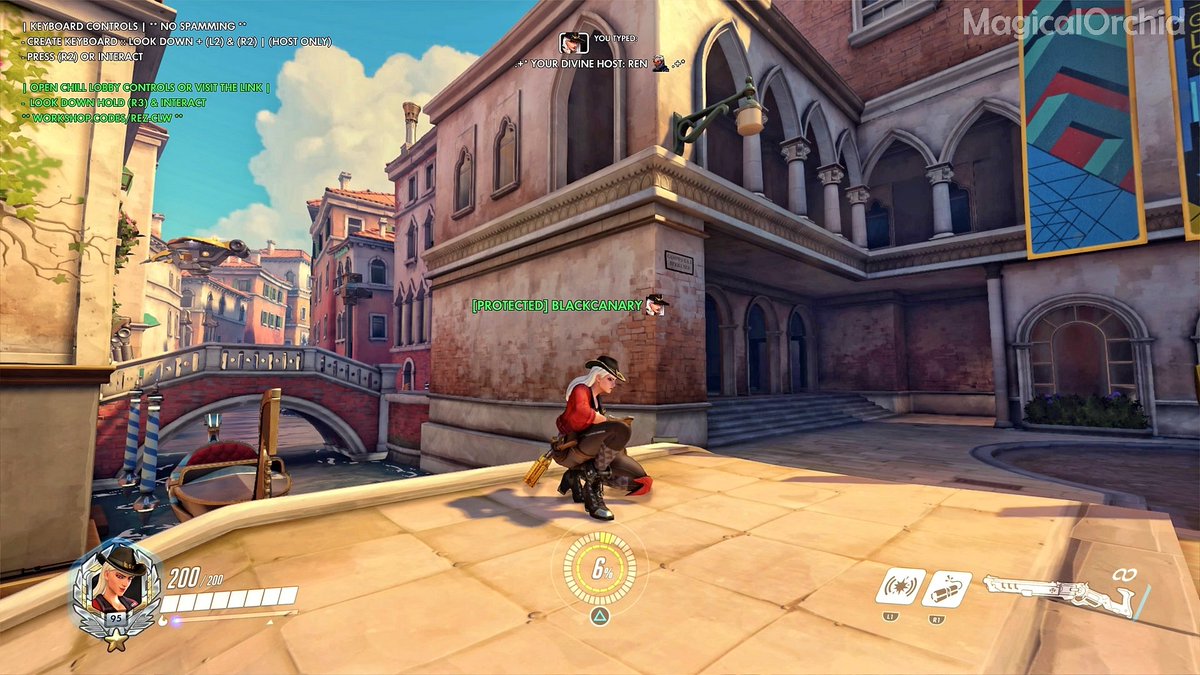 MagicalOrchid's tweet photo. Deadlock Ashe skin looks amazing! I like the long hair on her and the color combo of the wthite top, red jacket and black leggings are wonderful! ☺️
#Overwatch #Ashe #DeadlockChallenge #newskin #challenge #PS4share https://t.co/lAShMA1lq6