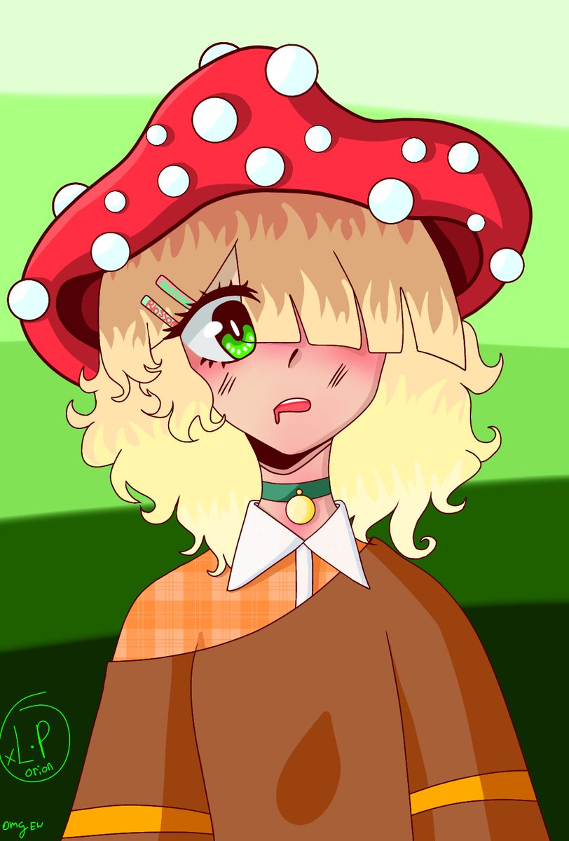 Magically_Lio's tweet photo. Ugh life sucks. Anyways have a mushroom girl 👢
There is an easter egg in this.Try to find it. If you do I might do something idk like draw whatever you want or answer a question or sum.#artist #drawing #canceled #pisskink #Mushroom #girl #mushroomgirl #mushroomhat #matchablossom https://t.co/YySOikCiV7