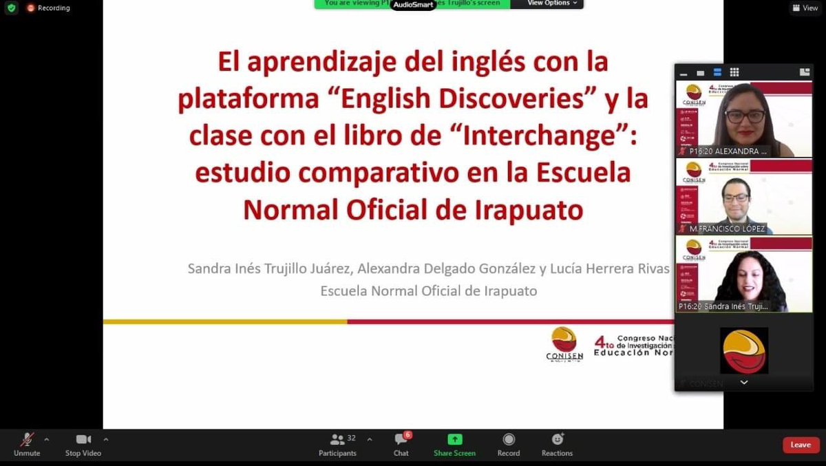 sandratrujillo's tweet photo. Con @aledelgadoglz. Presentamos nuestra ponencia en el #CONISEN , remarcando la importancia del aprendizaje del inglés en los futuros agentes de cambio: los normalistas. Aprendamos inglés, enseñemos inglés 🤗⭐️ https://t.co/gdkygmNrNB