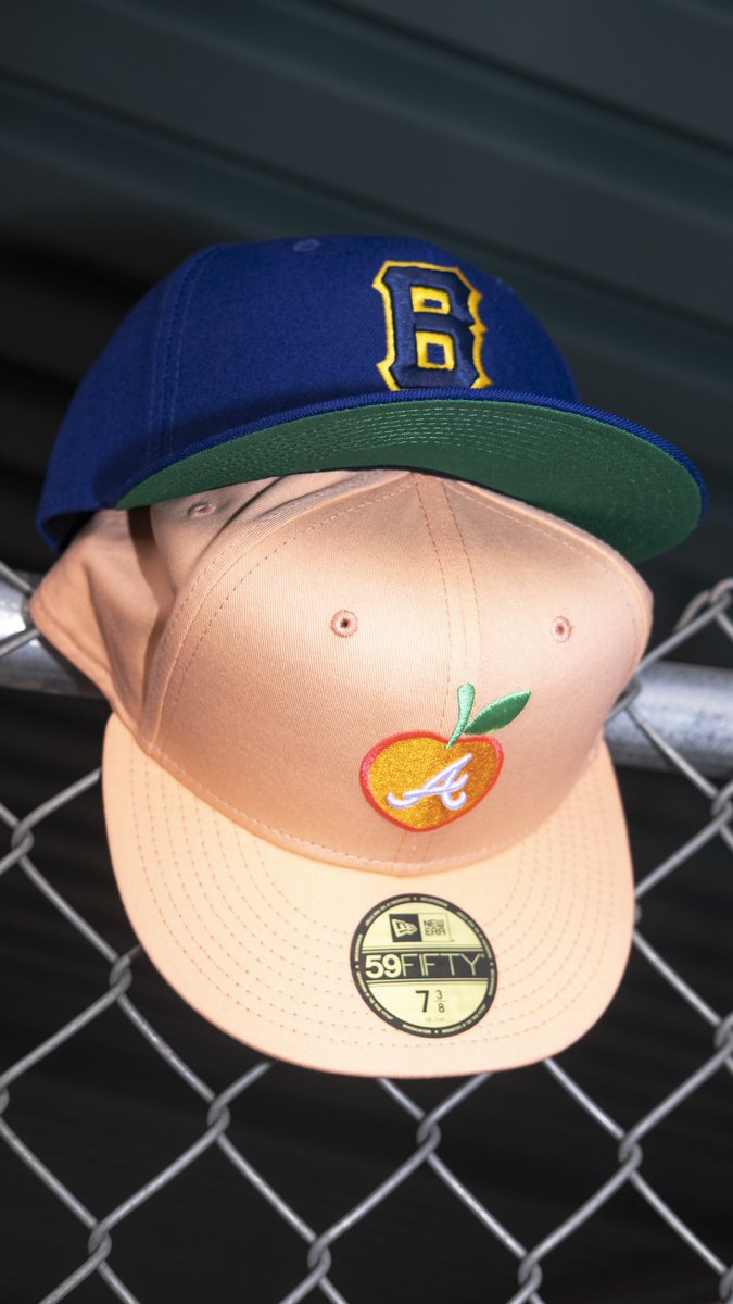 Peach braves hat Clearance