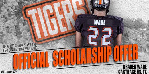 wade_braeden's tweet photo. BLESSED!!🙏🏾 After speaking with @pittsj87  I’m blessed to say I’ve received my first official offer!💯#letswork https://t.co/GqXiGAV0K8