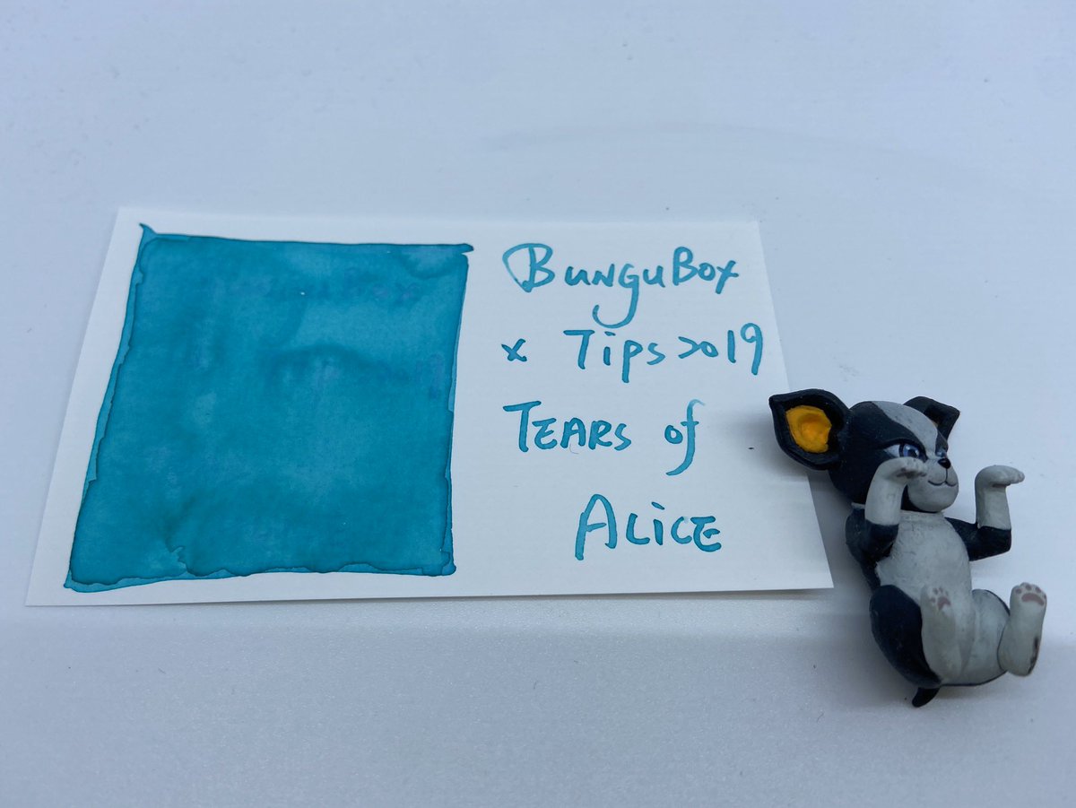 yveslee_TW's tweet photo. Tears of Alice
Bungubox x TIPS2019
#TAIWAN
#KAOHSIUNG
#インク沼
#オリジナルインク
#ブングボックス
#BUNGUBOX
#TIPS2019
#YvesInkSamples
#PaPeRHoLiC https://t.co/8IfkSBKoms