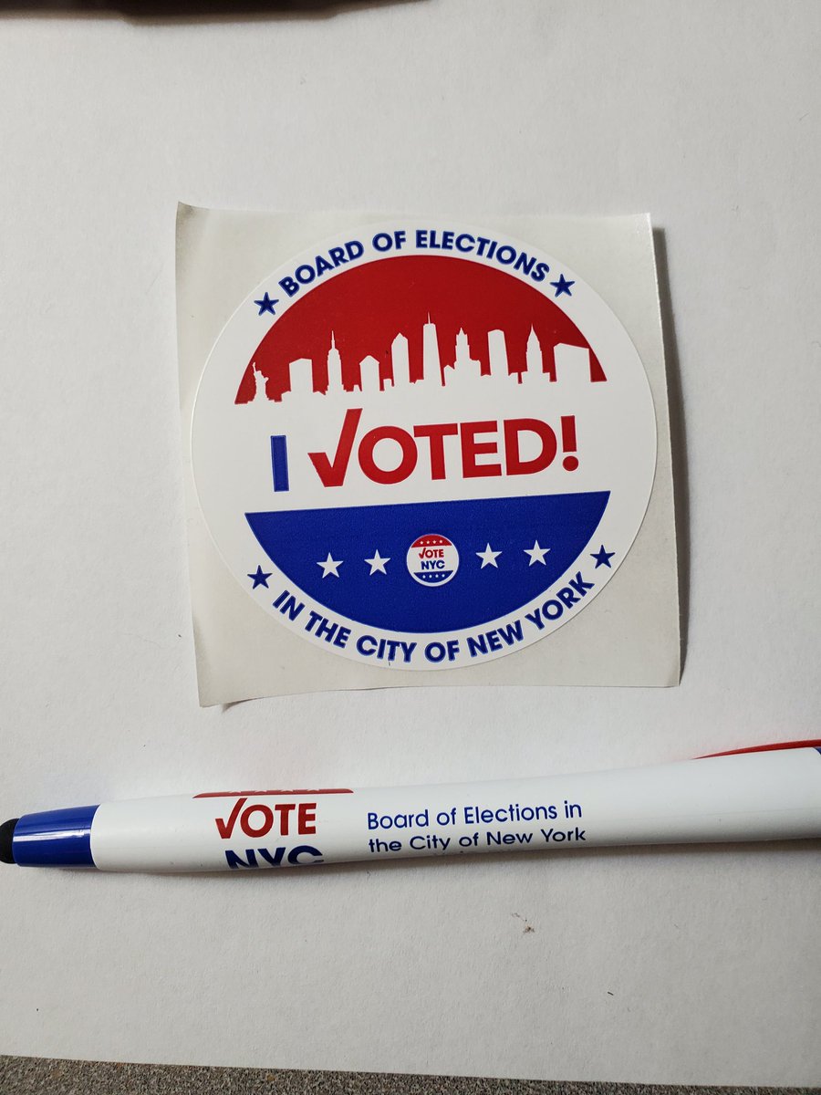 J4Keepz's tweet photo. I did it πππ―π I am praying for @mayawiley to win
#IVoted #VoteNYC
#MayaForMayor https://t.co/owxjSVrcEL