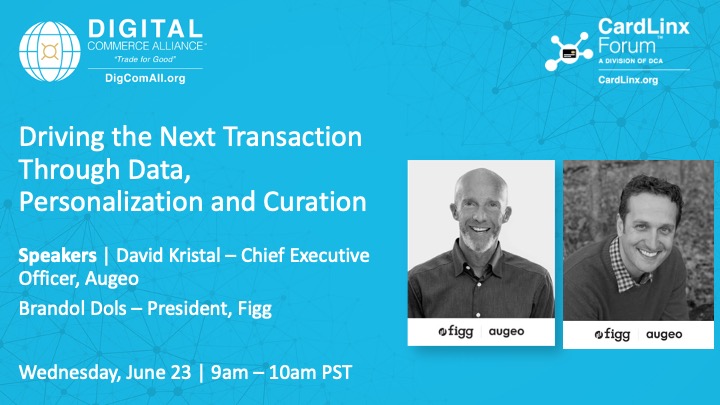 Last chance to register for our June #CardLinx #Webinar featuring CEO of #Augeo, David Kristal; and President of #Figg, Brandon Dols.

The webinar will take place tomorrow, Wednesday, June 23rd from 9am-10am PST. 

Register now! cardlinx.org/webinars/