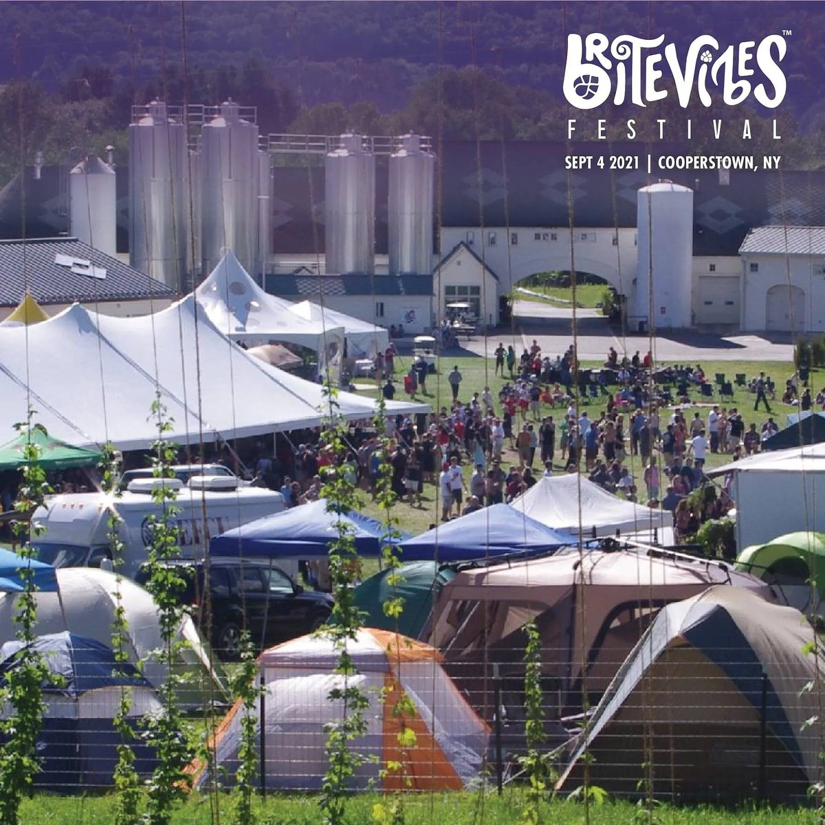 Camp under the stars at @britevibesfest after a fun filled day of live music &amp; craft beer sampling from 30+ NYS breweries! Get your tickets + reserve your campsite today. BriteVibesFestival.com 

[LINK IN BIO]  

#BriteVibes #thinkNYdrinkNY