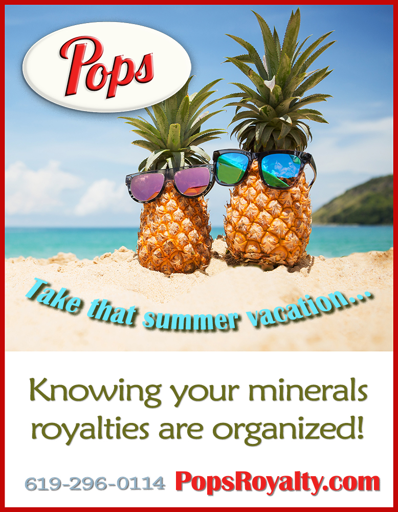 Take that summer vacation knowing your mineral royalties are organized! popsroyalty.com

#vacation #mineralroyalties