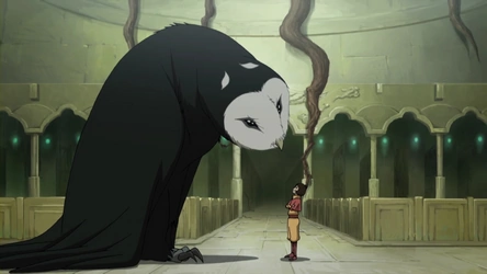 owloftheday's tweet photo. Today's fictional Owl of the day is Wan Shi Tong from Avatar the Last Airbender / The Legend of Korra !! He resembles Barn Owls and other members of the Tyto genus. https://t.co/slH3jcAMcJ
