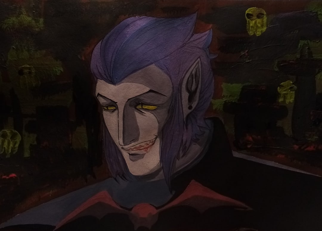 AHJXSYl658YzgOx's tweet photo. I painted Mortis gouache, God, it's just beautiful. I'm more than happy with the result 🥴🥴🥴
#brawlstarsfanart #BrawlStars #MORTIS #бравл https://t.co/HIrTgRvYZM