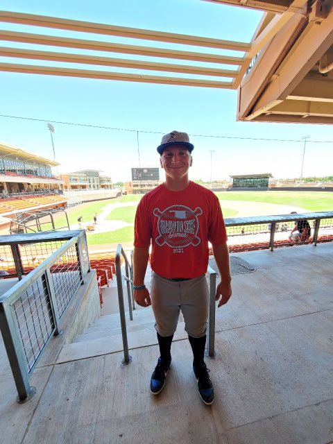 Great start for <a href="/kaiden_ashton/">Kaiden Ashton</a> at the <a href="/Okstategames/">Oklahoma State Games</a> today as the Tulsa Team went 2-0 today.
Kaiden was 1/2 today and was hit by pitch he also collected 2 RBI’s.
#ChieftainStrong
#Process