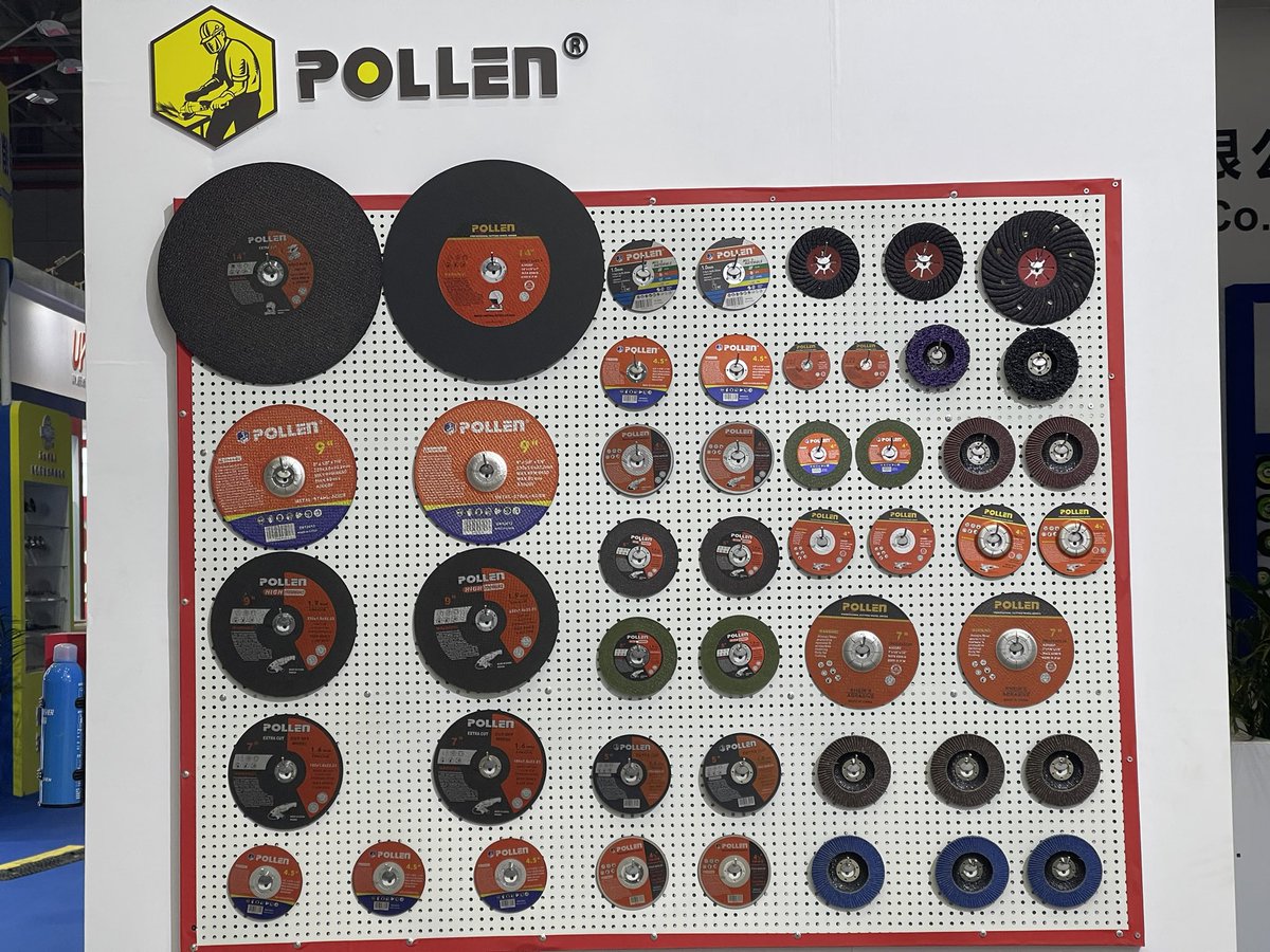 pollenabrasives's tweet photo. Shanghai Fair 2021.6.23-6.25
#cuttingdiscs #grindingwheels #abrasives https://t.co/BEo65OVCiU