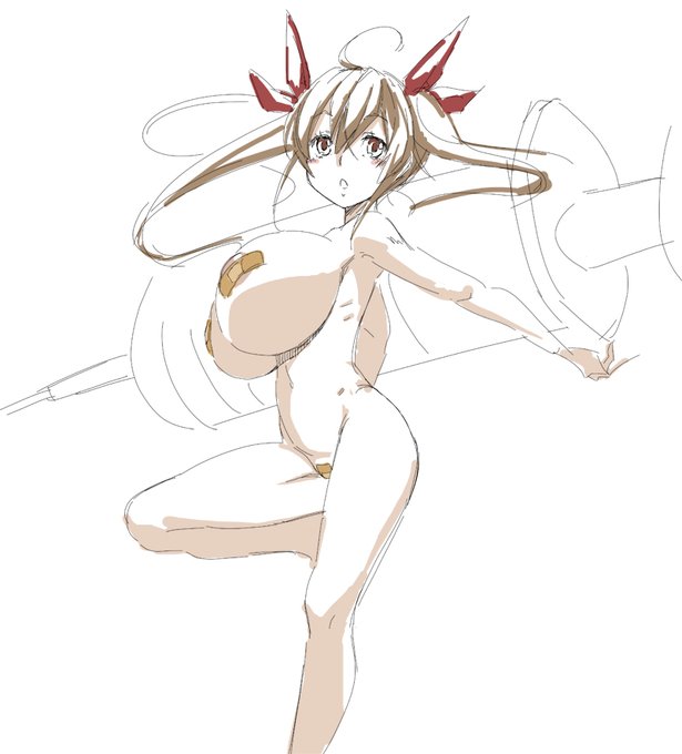 痴女じゃねーか!バスト1メートルとかどうすんのこれ… 