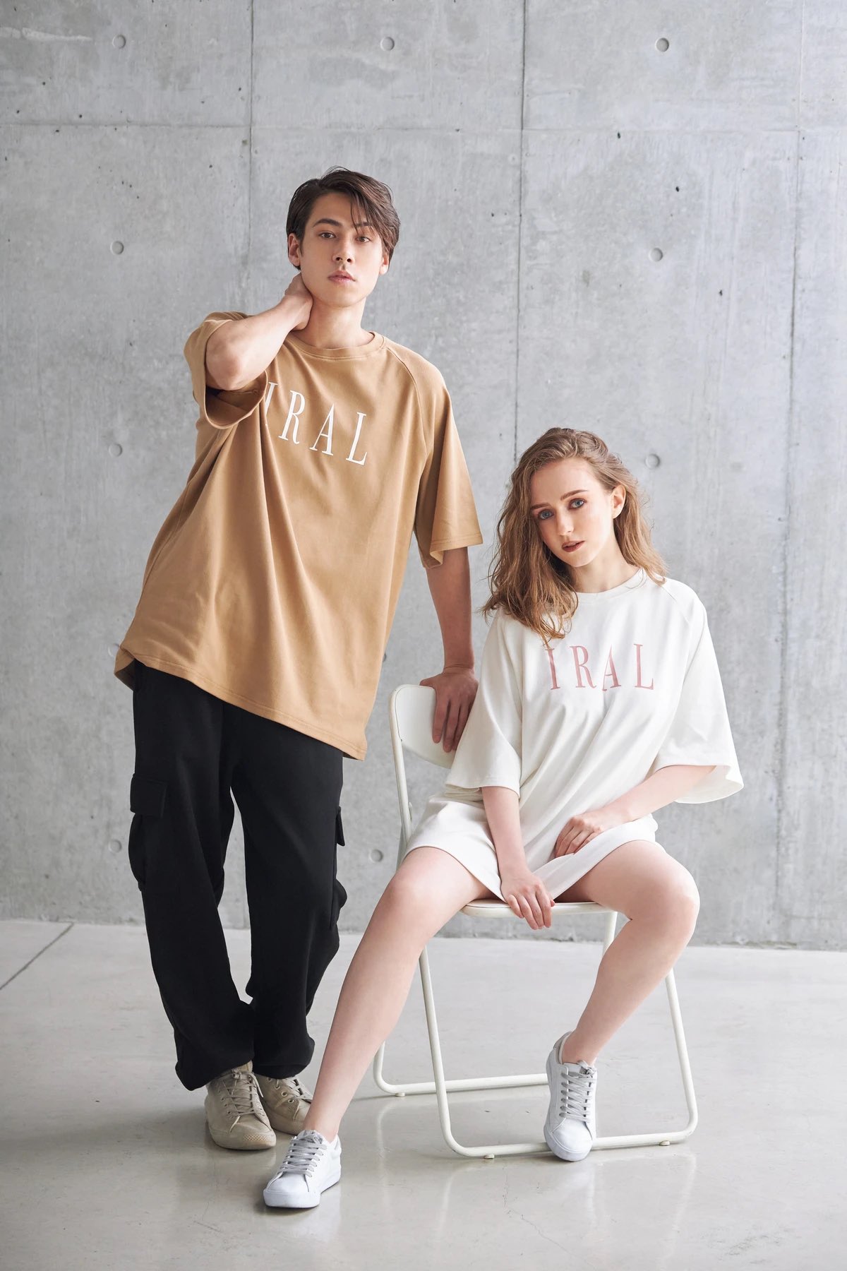 IRAL ゆんころ　オーバーサイズバックロゴTシャツ ゆんころ в X: „本日12:00〜発売開始！大人気のIRALの4th