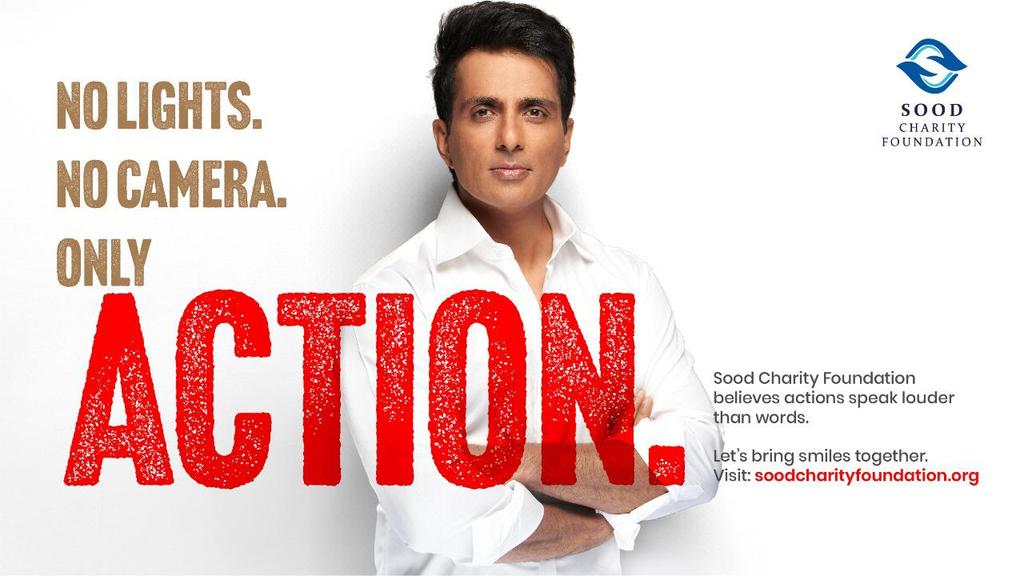 SoodFoundation's tweet image. &quot;HELP&quot; is the word that I have seen the most in last 15 months.
&quot;Let&apos;s Help Together&quot; is what I want to see the most now.

Time to bring smiles together. soodcharityfoundation.org

@SonuSood 🇮🇳