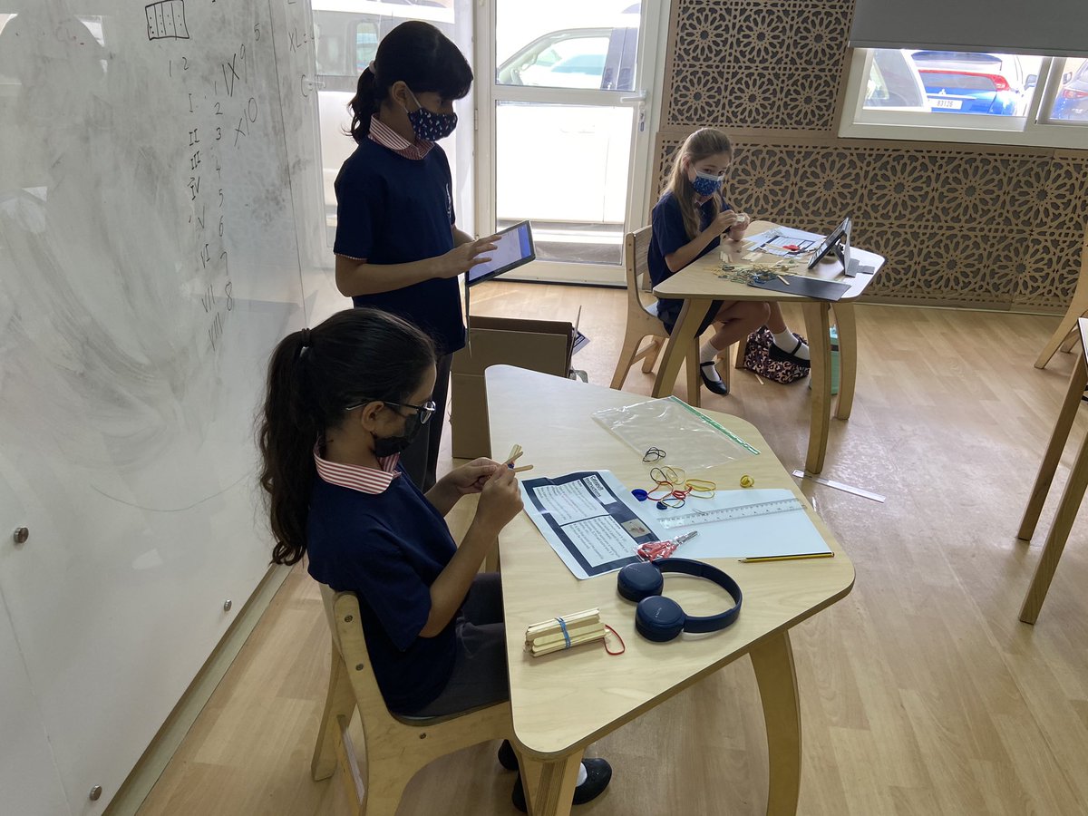DESSyear5's tweet photo. @DESSscience Good luck DESS Team 1 yr 6 and DESS Team 2 yr 5 - already working hard at the Academic Olympiad STEM competition!!! Competing against 17 schools around Dubai #stemcompetition #academicolympiad #GoDESS #DESSyear5 #DESSyear6 https://t.co/0WWKYQaJBb