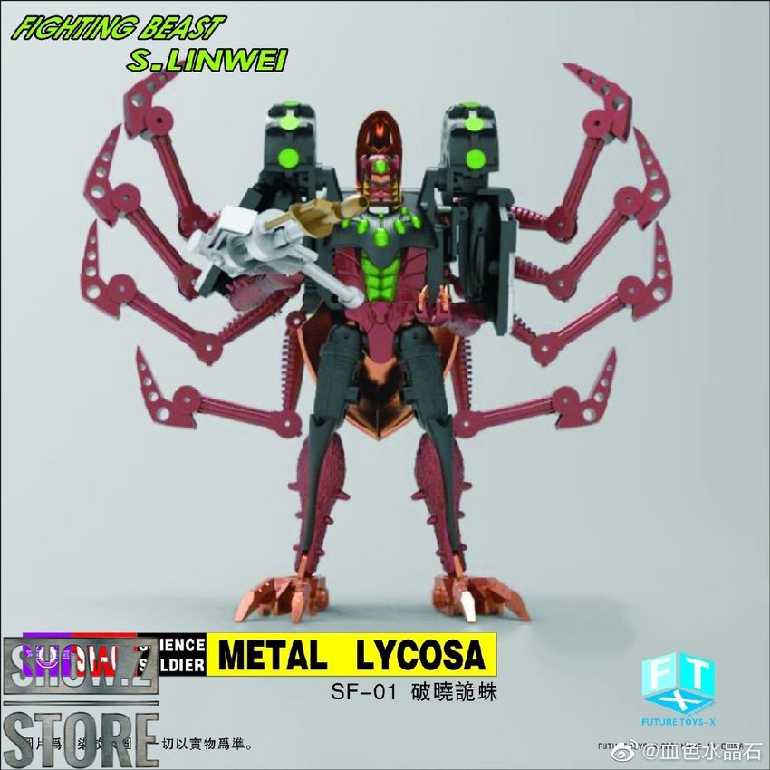 JosephH32149678's tweet photo. #Harowers #Transformers #Beastwars #mpscale #predicons
#actionfigure #TransformersRiseoftheBeasts
Future Toys-X SF-01 Metal Lycosa & Violent Lycosa (BW Tarantulas) https://t.co/lgxm61vGaW