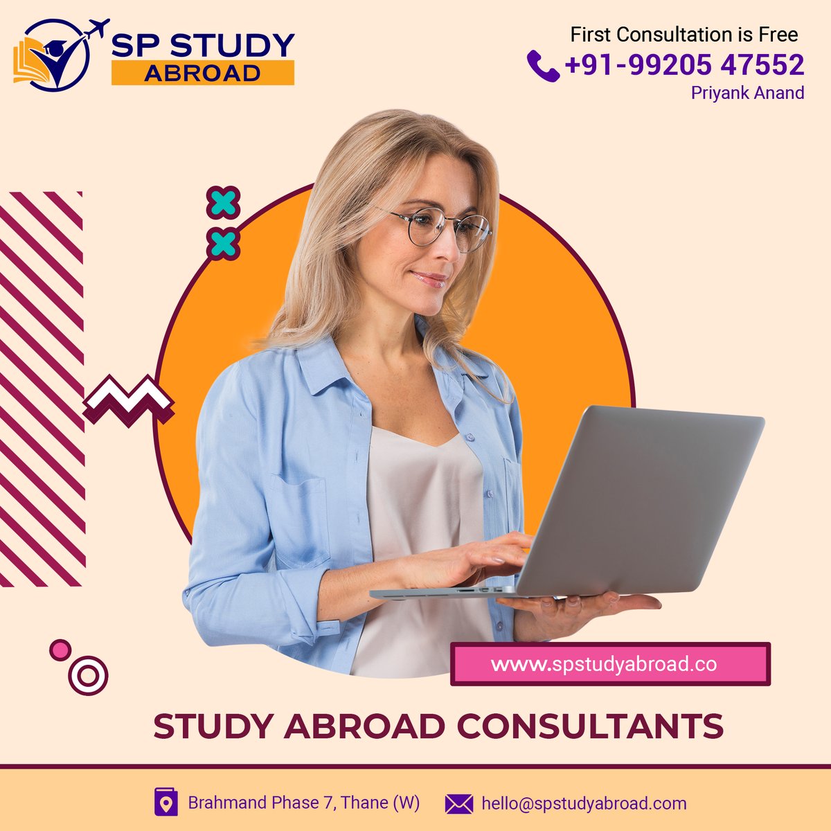 AbroadSp's tweet photo. Enroll Today! 
FREE Registration
Call +91 93246 05826
https://t.co/2ra6HgpH1p
#spstudyabroad #studyabroad #student #studyinternational #studyabroadprogram #studyabroadgoals #educationabroad #abroadeducationconsultants #studyabroadcanada #studyvisa #studyabroaduk https://t.co/T4hGL29mYR
