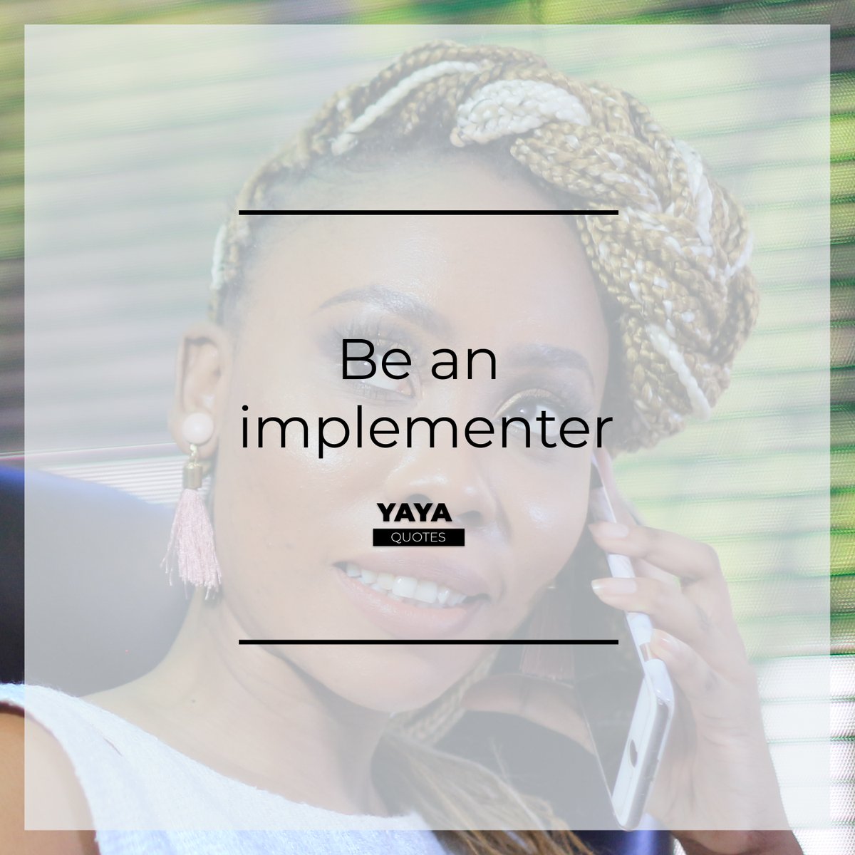 SokoYaliwe's tweet image. Be an implementer

#implementer #YAYA